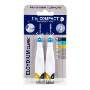 ELGYDIUM Trio Compact 012 MIX 6szt. - szczoteczki międzyzębowe w różnych rozmiarach