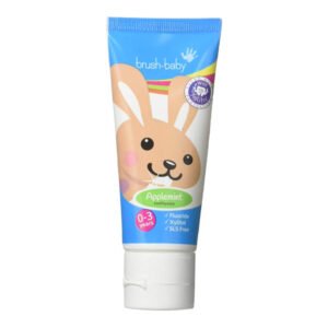 BRUSH-BABY AppleMint 50ml- pasta dla dzieci od 0 do 3 lat do pielęgnacji jamy ustnej o smaku jabłkowo-miętowym  BRUSH-BABY AppleMint 50ml- pasta dla dzieci od 0 do 3 lat do pielęgnacji jamy ustnej o smaku jabłkowo-miętowym od Praktident