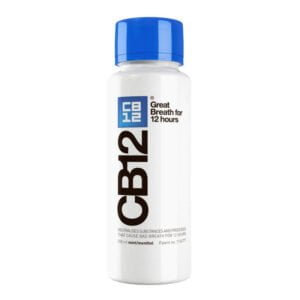 CB12 Mint Menthol 250ml - płyn do płukania jamy ustnej na halitozą od Praktident
