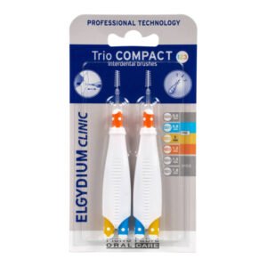 ELGYDIUM Trio Compact 123 MIX 6szt. - szczoteczki międzyzębowe w różnych rozmiarach