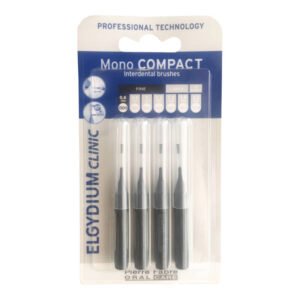 ELGYDIUM Mono COMPACT-0 (czarne) 4szt. - szczoteczki międzyzębowe 0