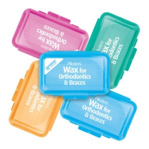 PIKSTERS Wax 4+1szt.- zestaw wosków orodontycznych chroniących przed podrażnieniem błon śluzowych
