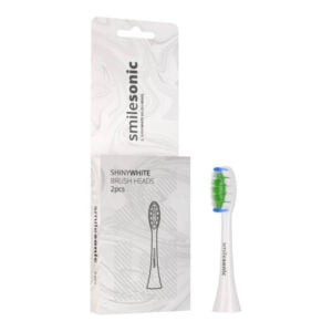 SMILESONIC ShinyWhite WHITE 2szt. - końcówki wybielające do szczoteczek SmileSonic EX
