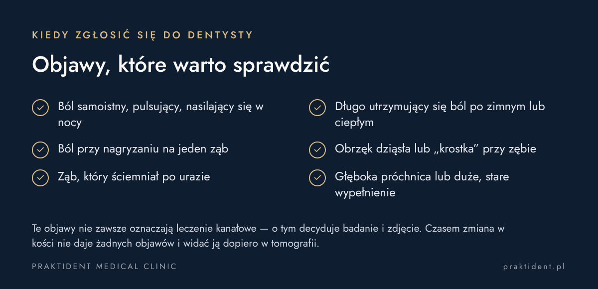 Objawy, które warto sprawdzić u dentysty